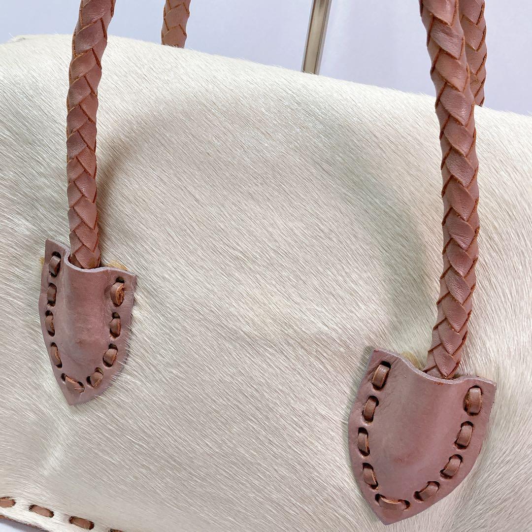 【美品】グレースコンチネンタル カービングトライブス Maestra ハラコ調