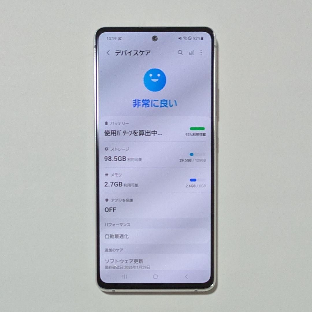 【概ね美品】Galaxy A51 5G SCG07 au SIMロック解除品