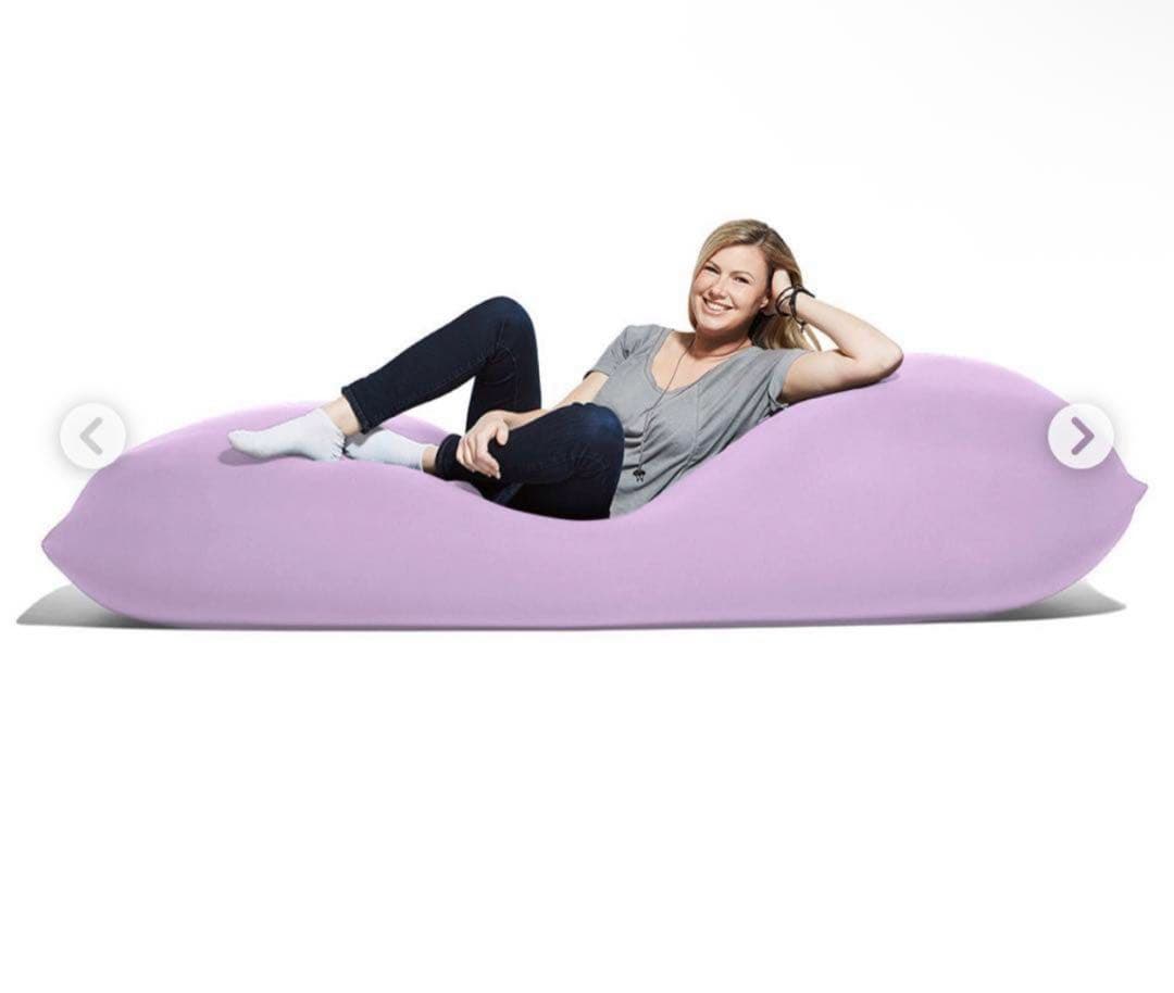 【極美品】yogibo max ヨギボーマックス　 クッション ラベンダー