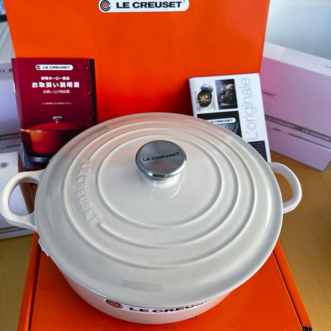 新品⭐️ル・クルーゼ ココットジャポネーズ 24㎝⭐️すき焼きSUKIYAKI