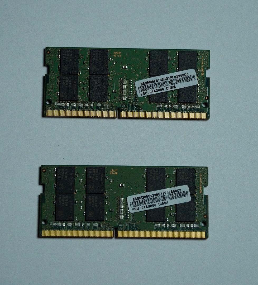 Samsung SO-DIMM DDR4-2666 32GB（16GBx2）