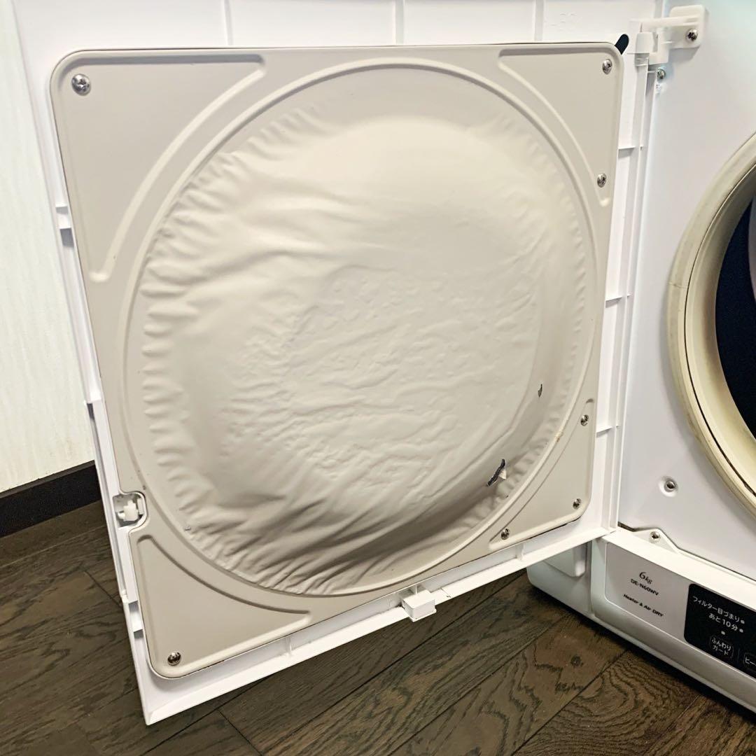 【新品ホース付き】2022年製 日立 DE-N60WV 電気衣類乾燥機 6kg