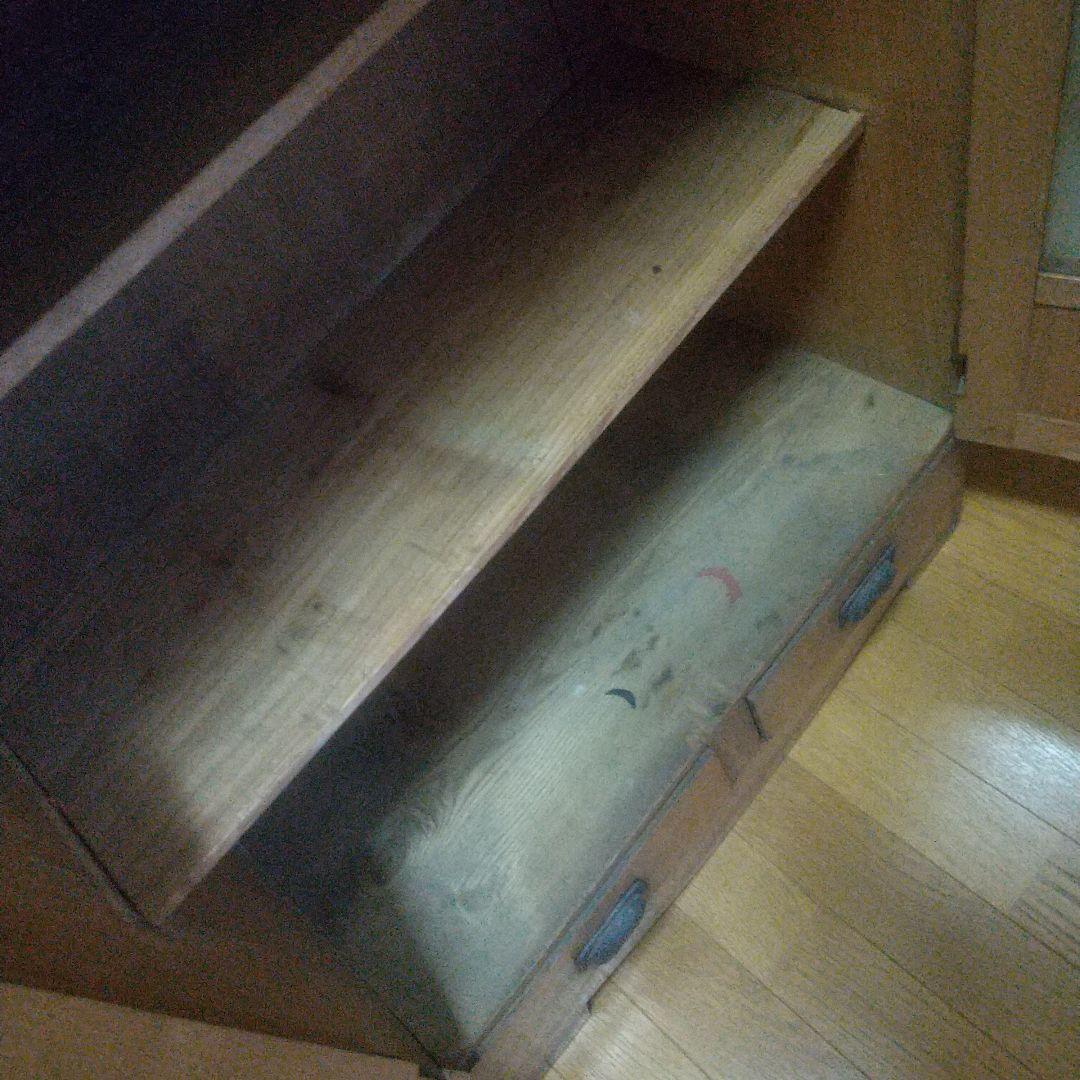 古家具 和箪笥 レトロ アンティーク 本棚 キャビネット