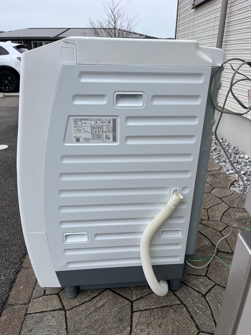 日立 ドラム式洗濯乾燥機 BD-SV120KL 12kg/6kg 2025年製