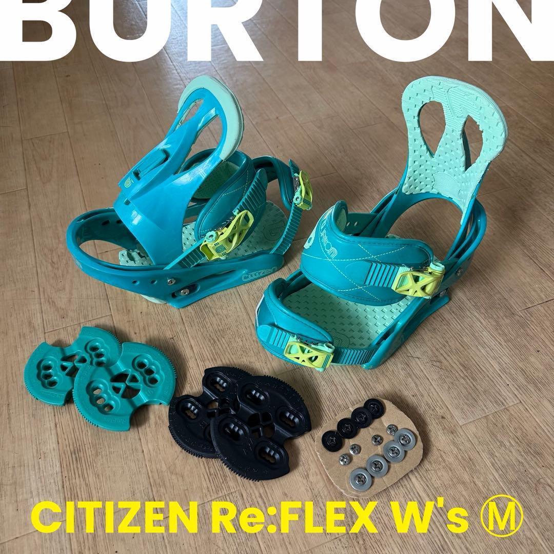 BURTON ビンディング CITIZEN Re:FLEX W's M サイズ！