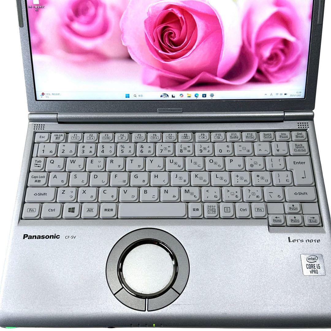 美品CF-SV9【i5第10世代★16GB】バッテリー良好 634