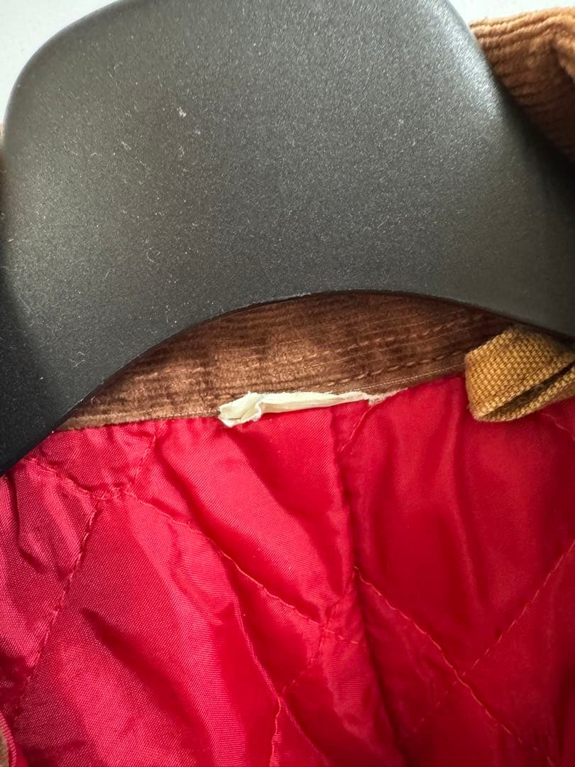 Carhartt カーハート　つなぎ　ビンテージ　キルティング裏地　中綿