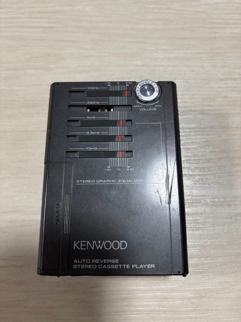 ポータブルカセットプレーヤー KENWOOD CP-G5