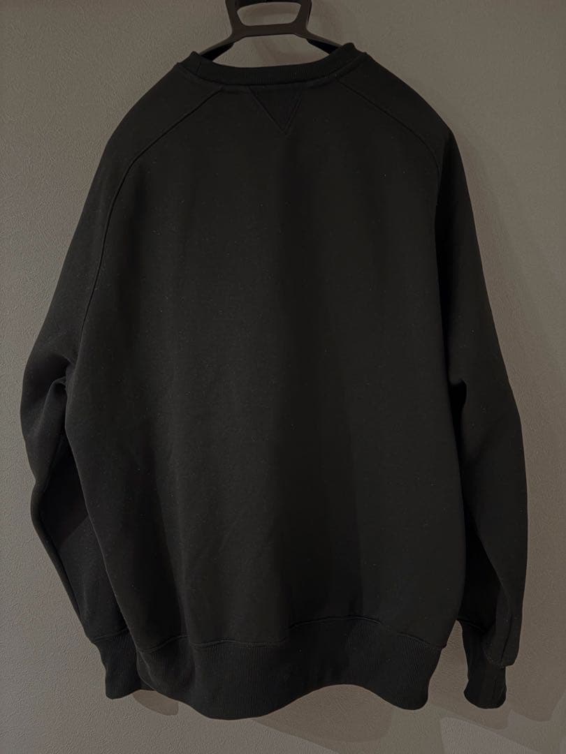 トップス TECH SWEAT CREW FREEDOM SLEEVE BLACK