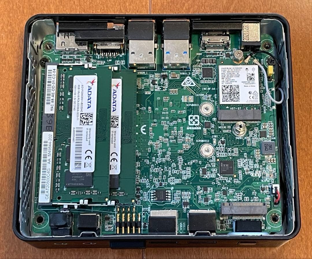 Intel NUC 11 (第11世代 N6005 16GB)