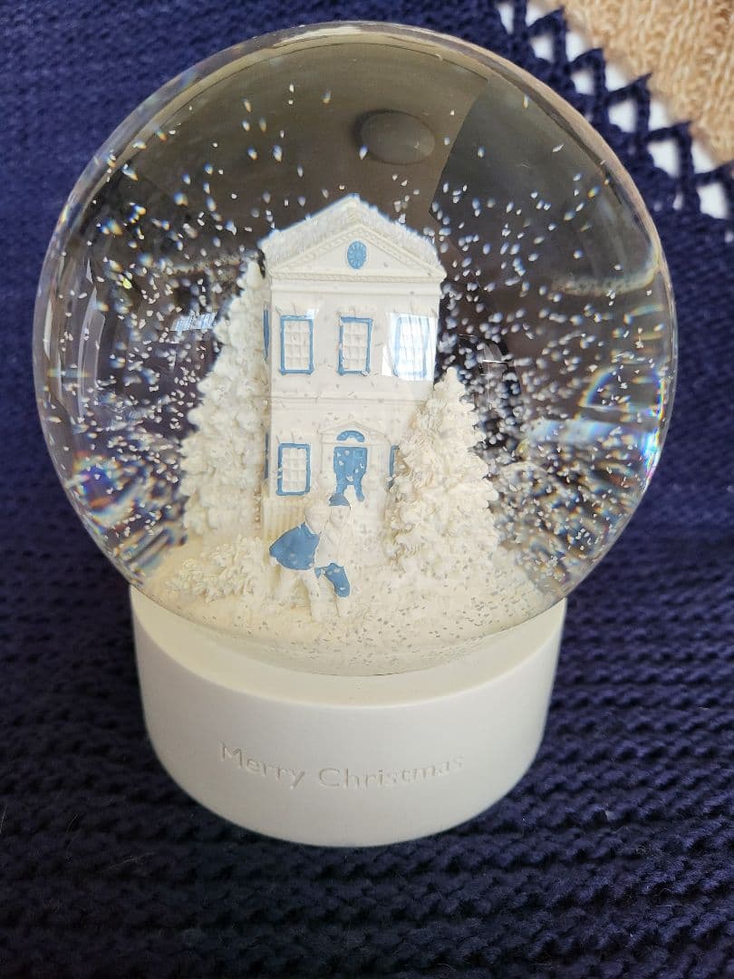 ウエッジウッド クリスマススノードーム 雪景色