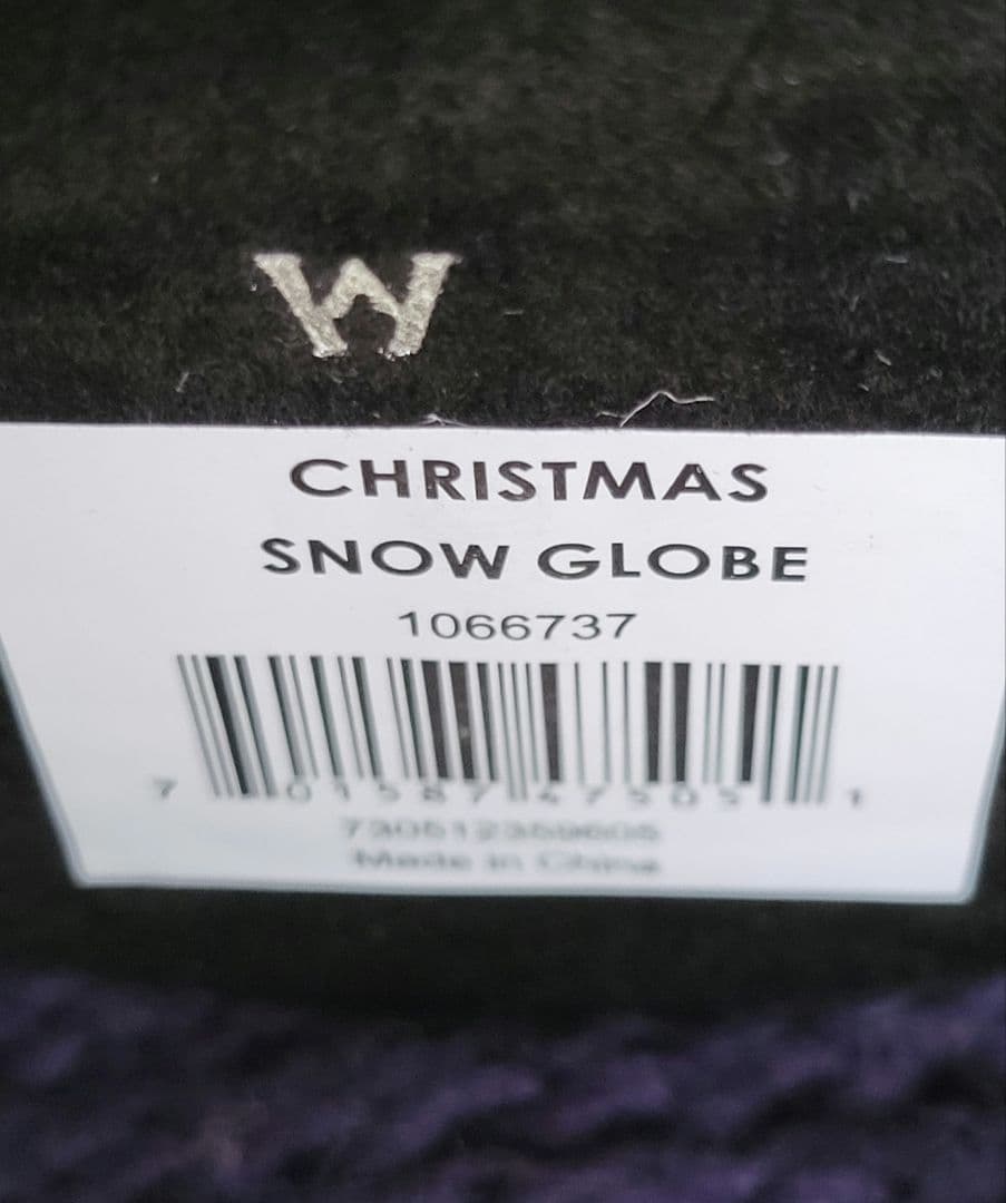 ウエッジウッド クリスマススノードーム 雪景色