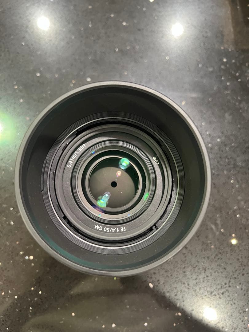 単焦点　SONY FE 50mm F1.4 GM レンズ