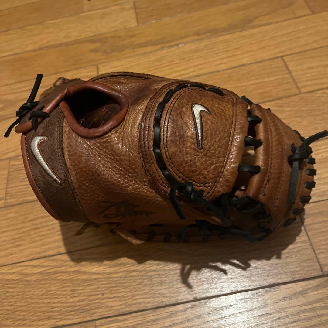 Nike 軟式 キャッチャーミット グローブ 野球ブラウン