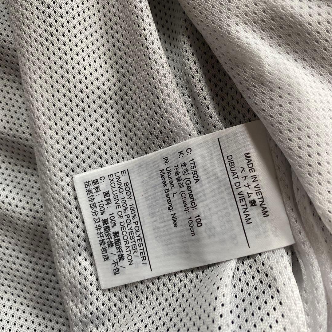 @NIKE ウーブン　上下セットアップ　L 黒　白