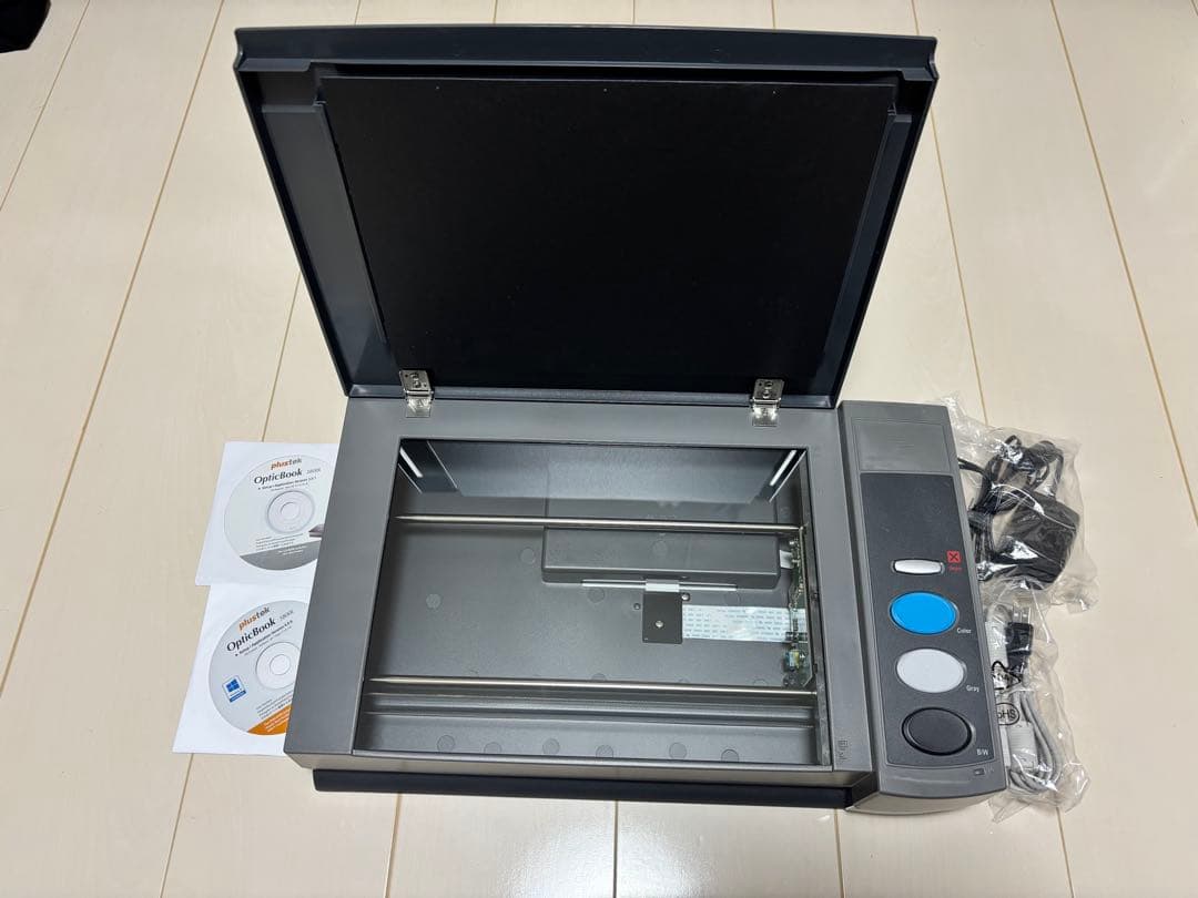 Plustek OpticBook 3800L 動作確認済 ブックスキャナ