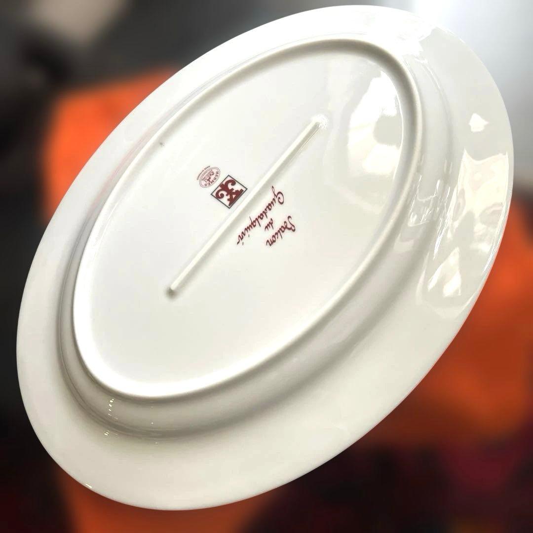 エルメス プレート オーバル　大皿 ガダルキヴィール　レア　37cm