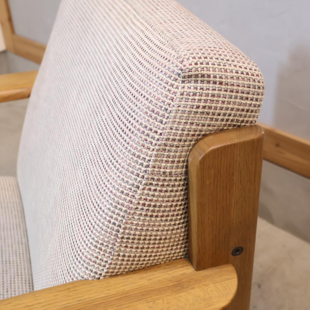 めり カリモク チターノ 1人掛けソファ Ｗ1310 シングルソファ