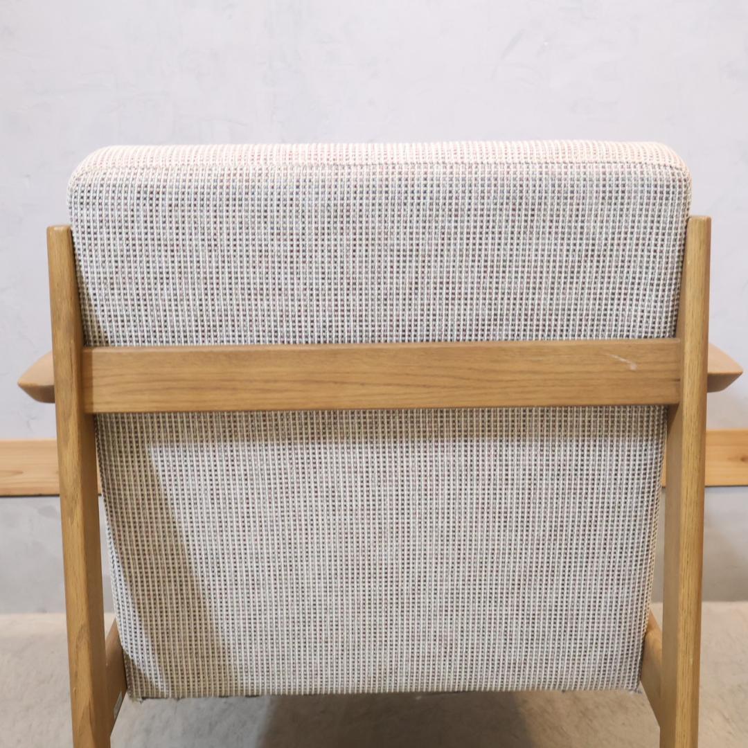 めり カリモク チターノ 1人掛けソファ Ｗ1310 シングルソファ