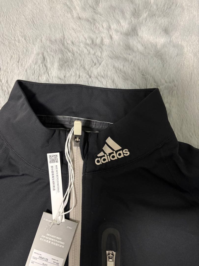 adidas ゴルフメンズジャケット 黒