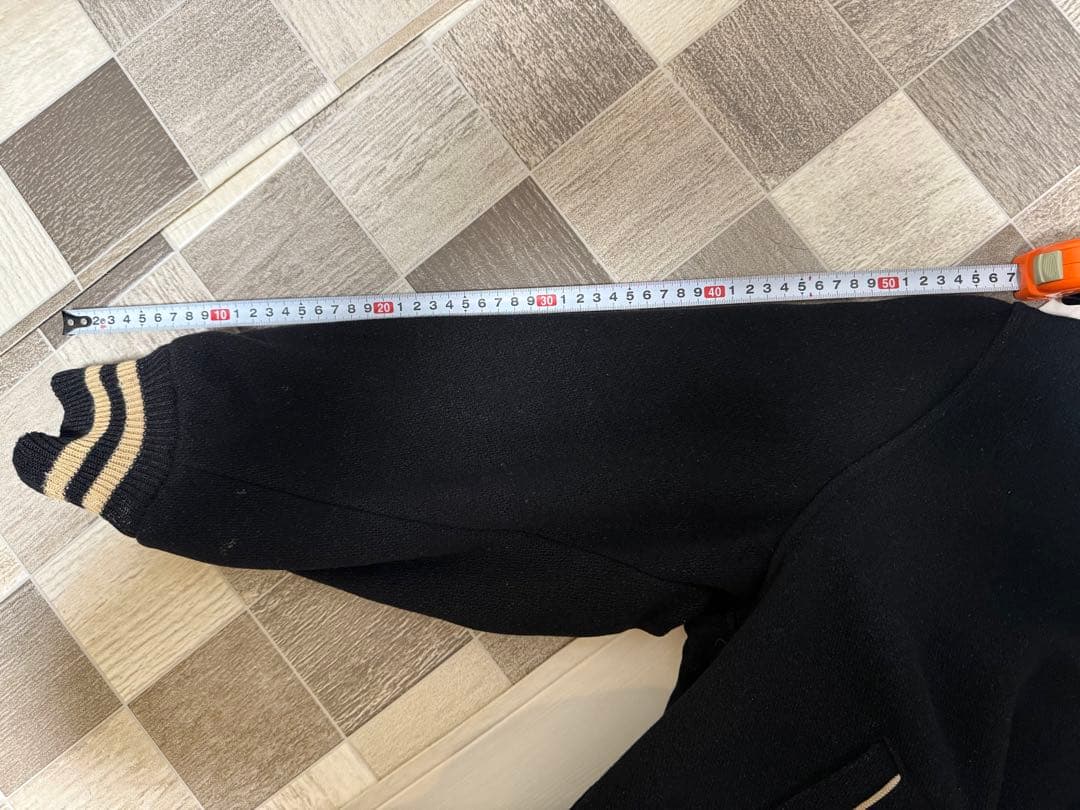 50s - 60s Vintage ウール スタジャン テディジャケット