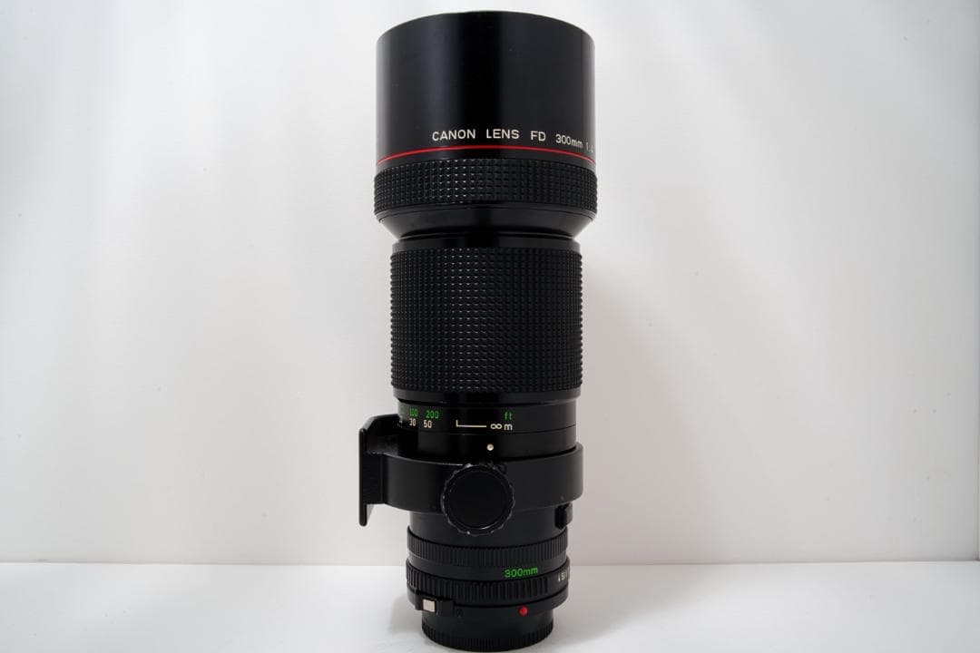 【美品完動】CANON キャノン New FD 300mm F4 L