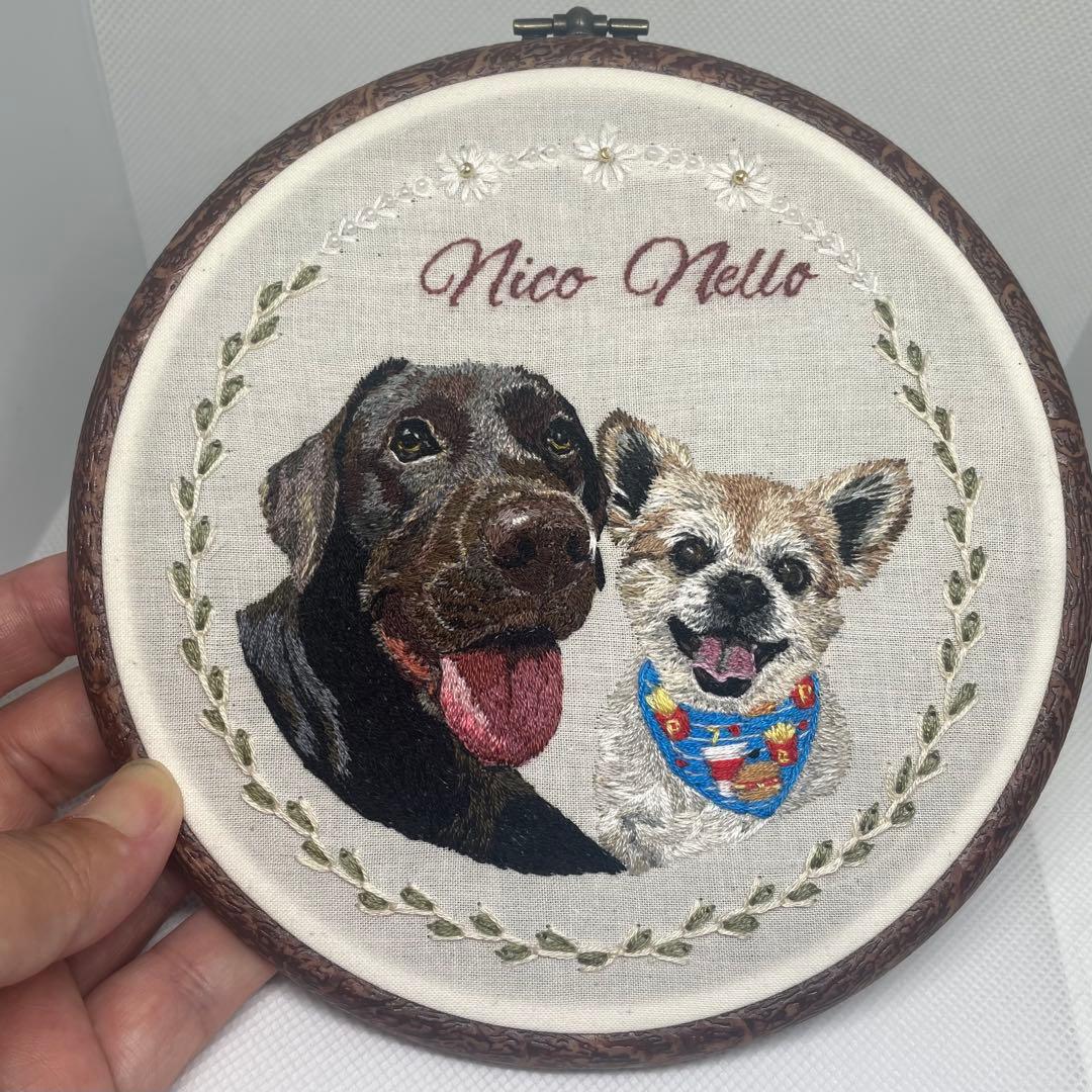 nello15714 うちの子刺繍オーダーメイド