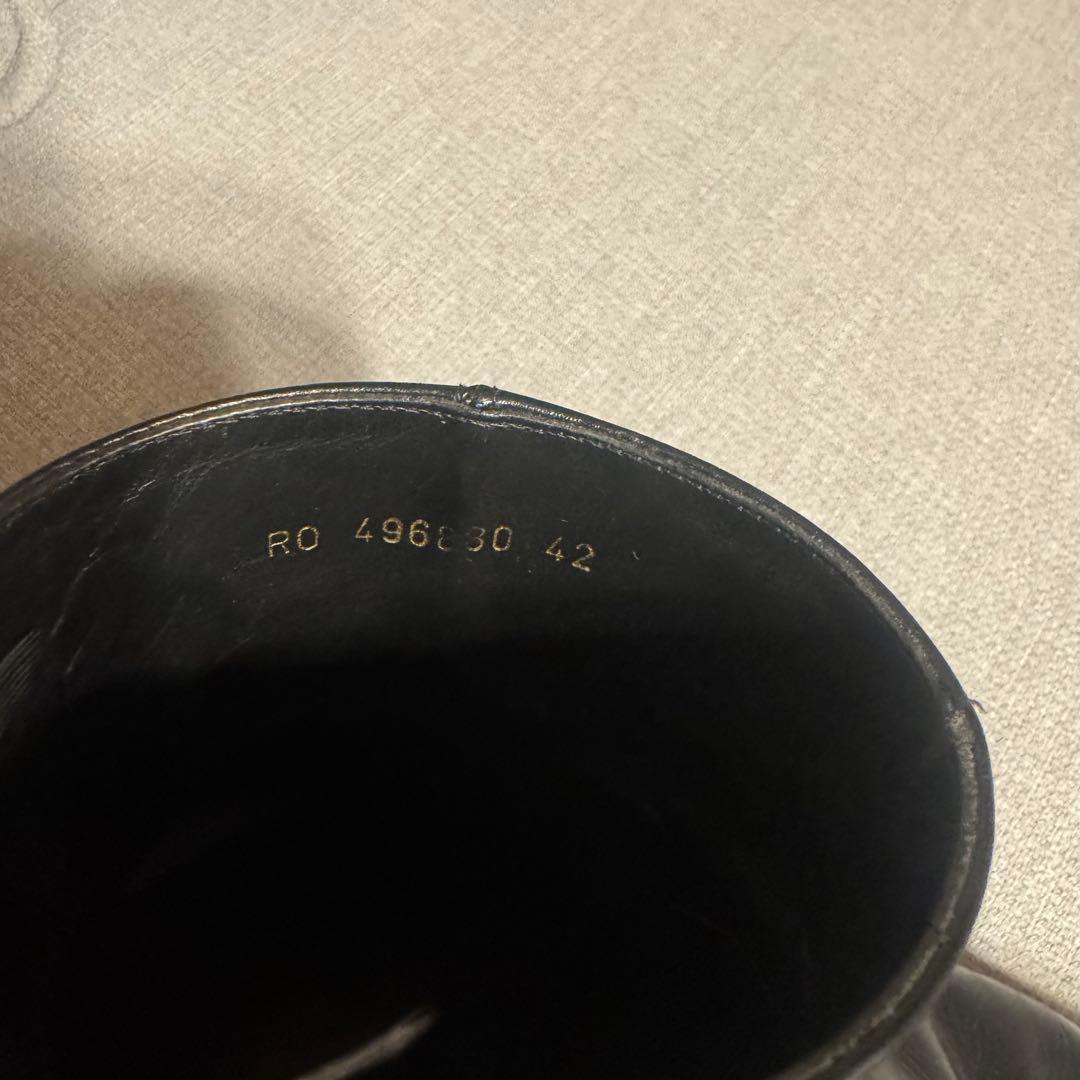 サンローラン ワイアットハーネスブーツ 42 リングブーツ 27