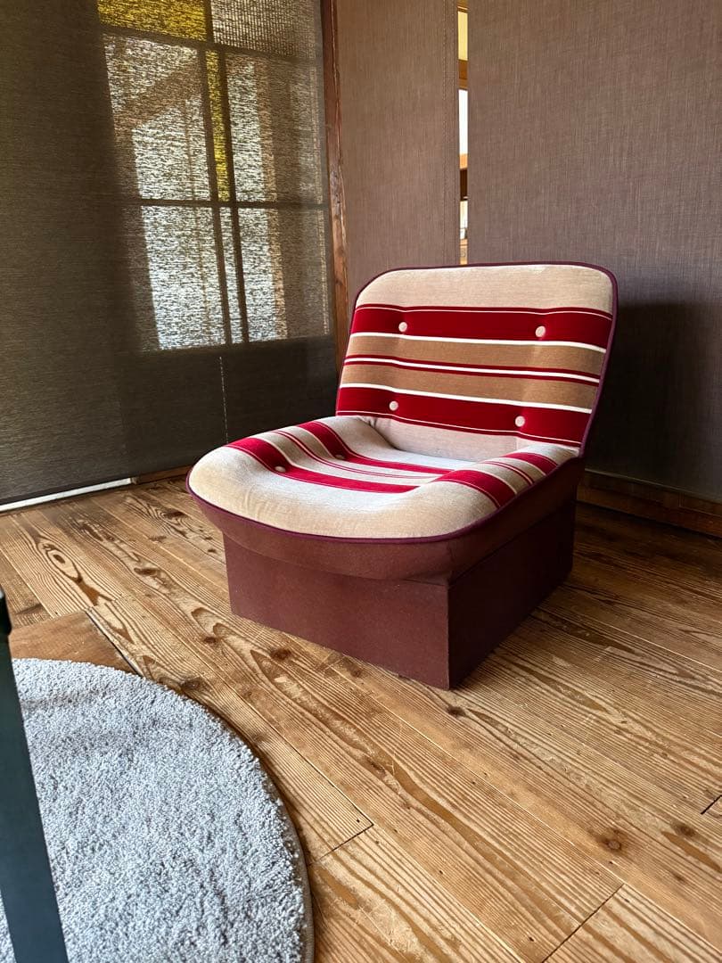 vintage 一人掛けソファ　レトロ家具　/ミッドセンチュリー　②