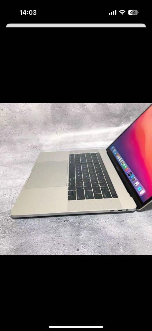 美品MacBook Pro 15インチi7・16GB・512GB