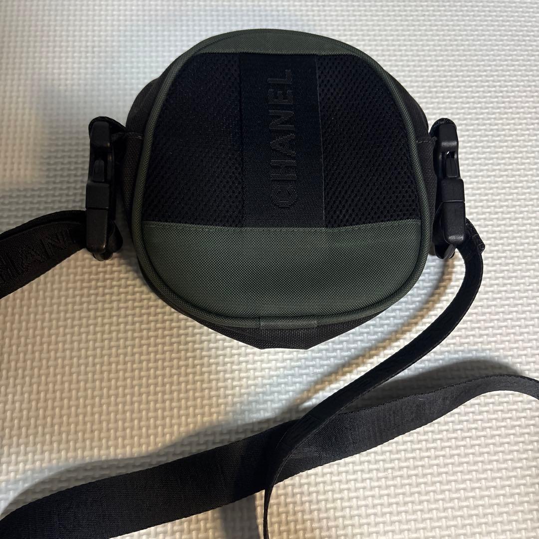 CHANEL ショルダーバッグ ダークブラウン/グリーン