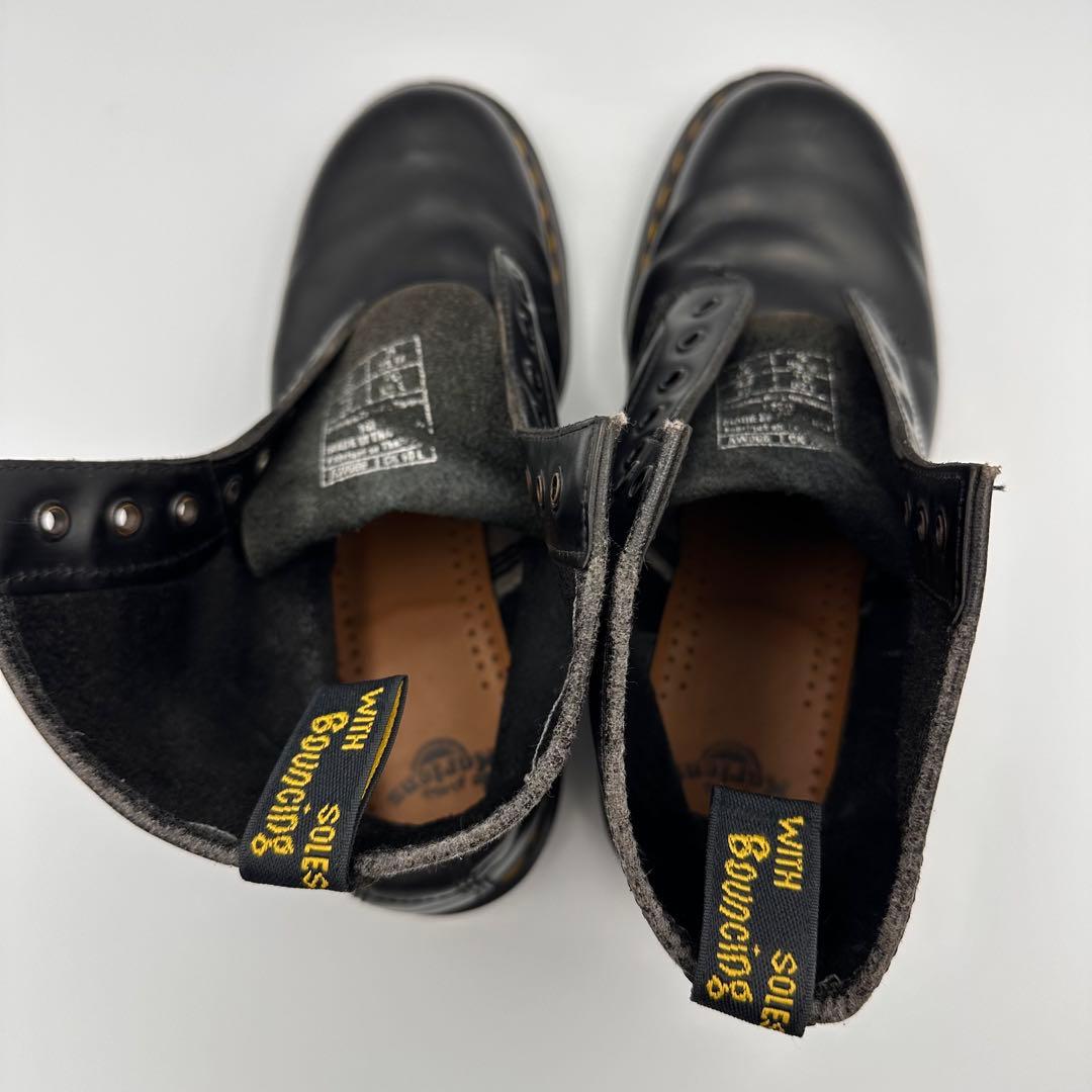 タ*ス様 ドクターマーチン Dr.Martens ブラック UK8 8ホール