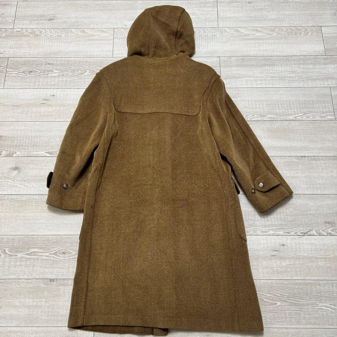 最高級✨グローバーオール ヘリンボーン キングストン ダッフルコート ブラウン