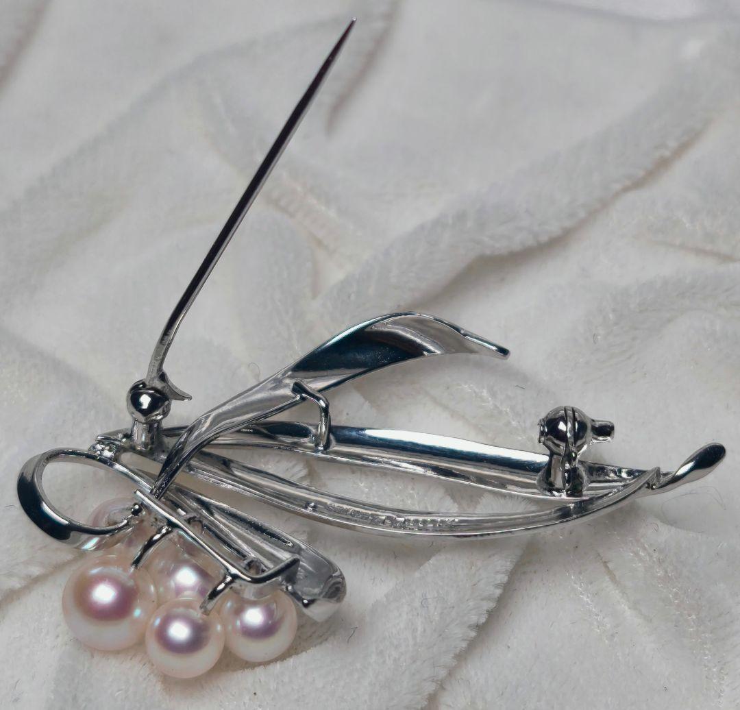 【極美品 最高級!!】ミキモト ブローチ パール フォーマル 正規品 皇室御用達