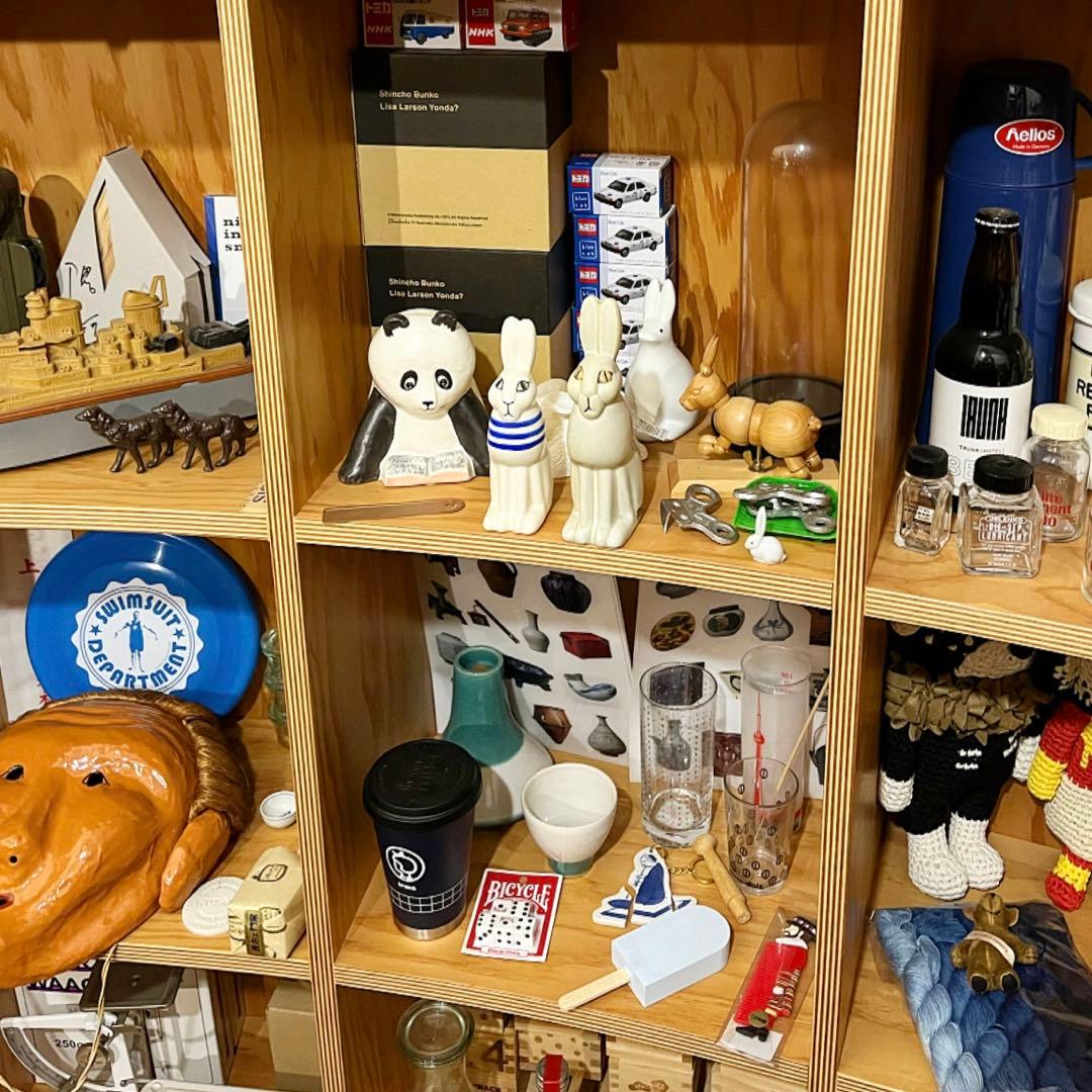 リサ・ラーソンLisaLarsonパンダyonda？新潮文庫非売品オブジェ元箱付