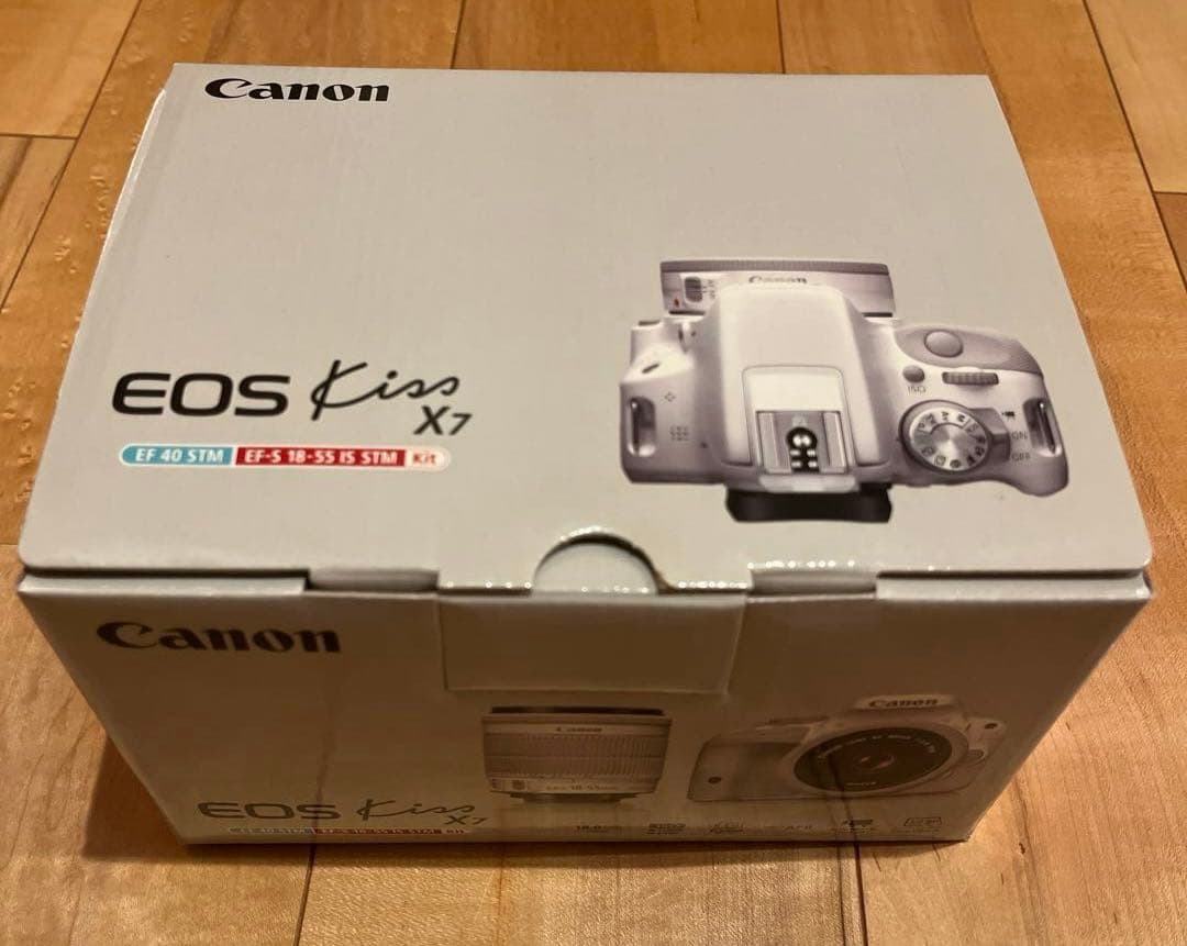 Canon EOS Kiss X7(ホワイト) ダブルレンズキット2 他レンズ付