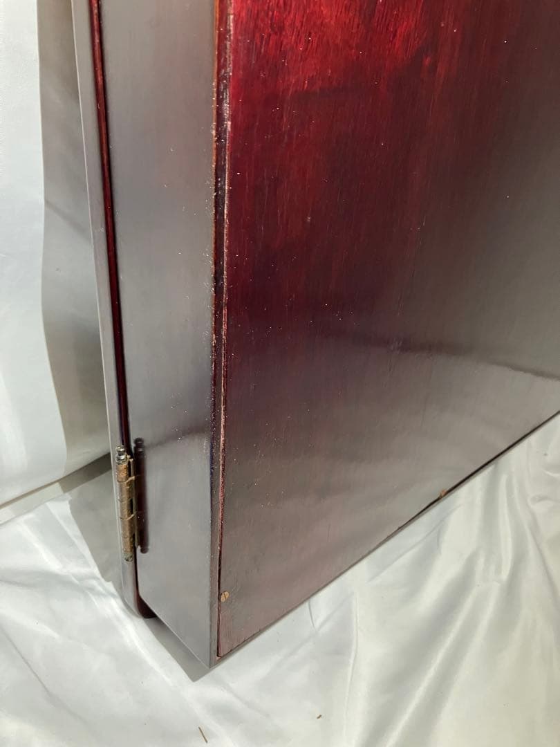 【Y1004】飾り棚 唐木 中国 古美術 アンティーク ビンテージ 鏡 壁掛け