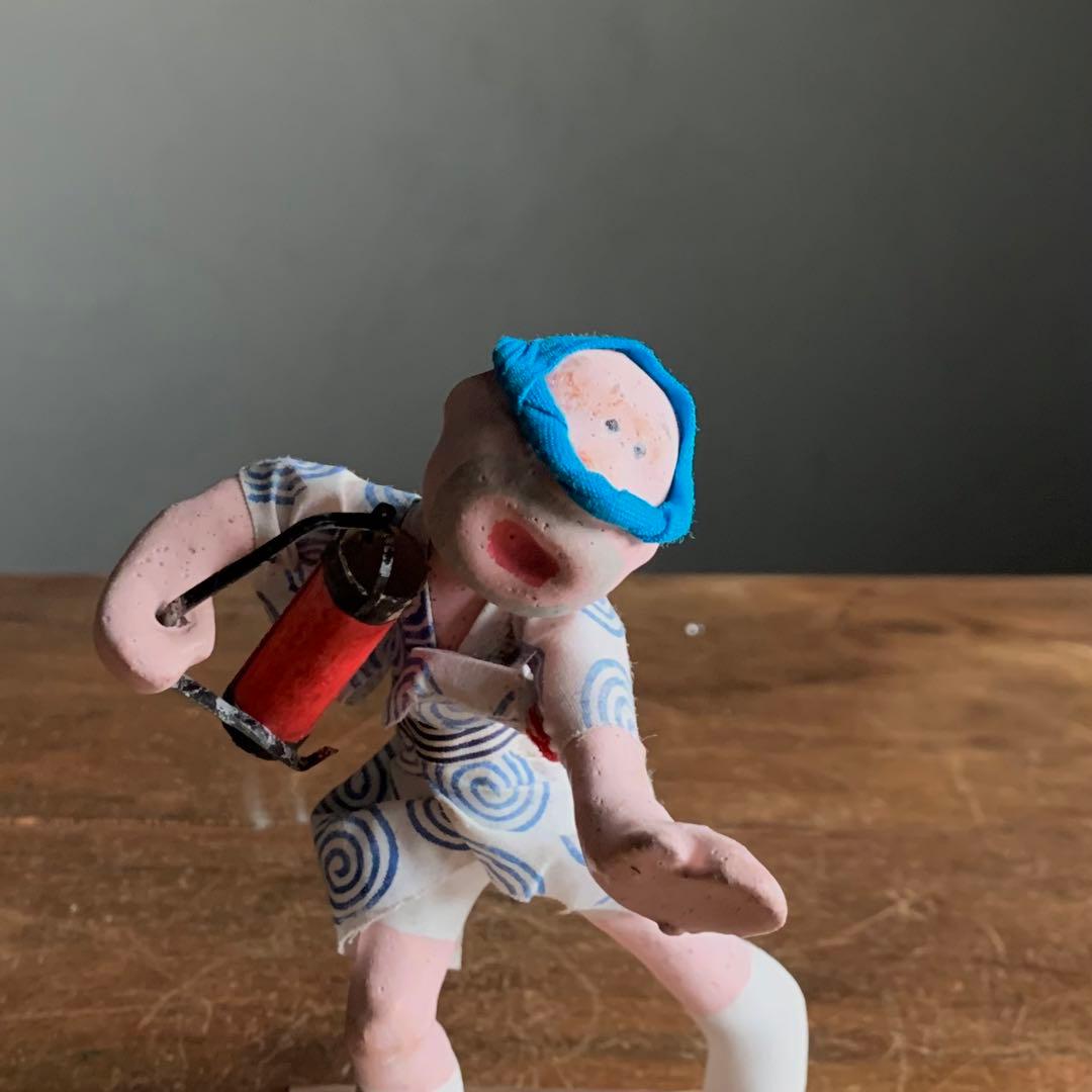 博多人形 昭和30年代 郷土人形 津屋崎人形 古道具 アンティーク 民芸