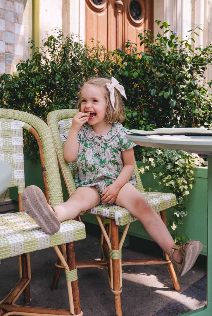 【新品】Loir Paris ロワールパリ ロンパース 12m 80