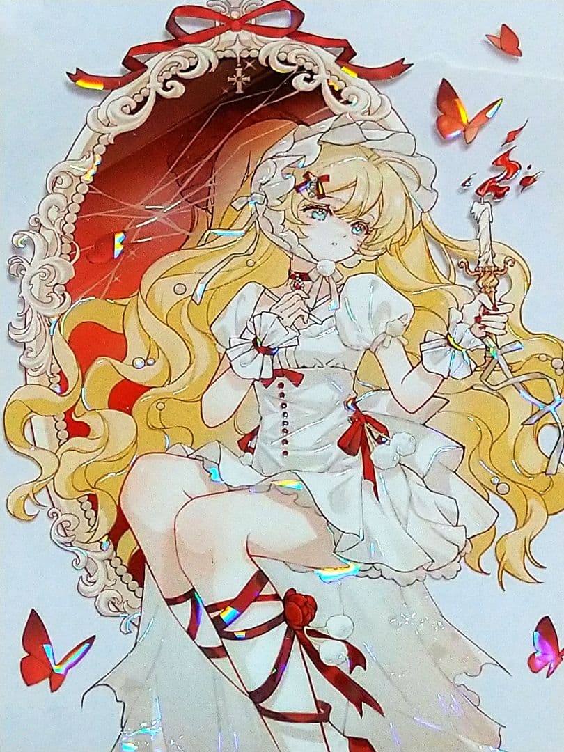 ✩のこり１✩J1101＃黑蝴蝶的挽歌(贝壳光)没尾巴切り売り海外人物マステ女の子