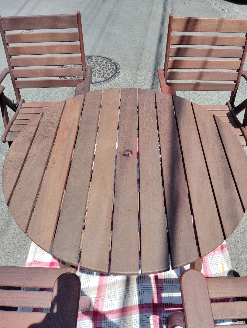 【専用　エース様】⭐️高級ガーデンテーブル&チェア　 東京都/神奈川県送料無料