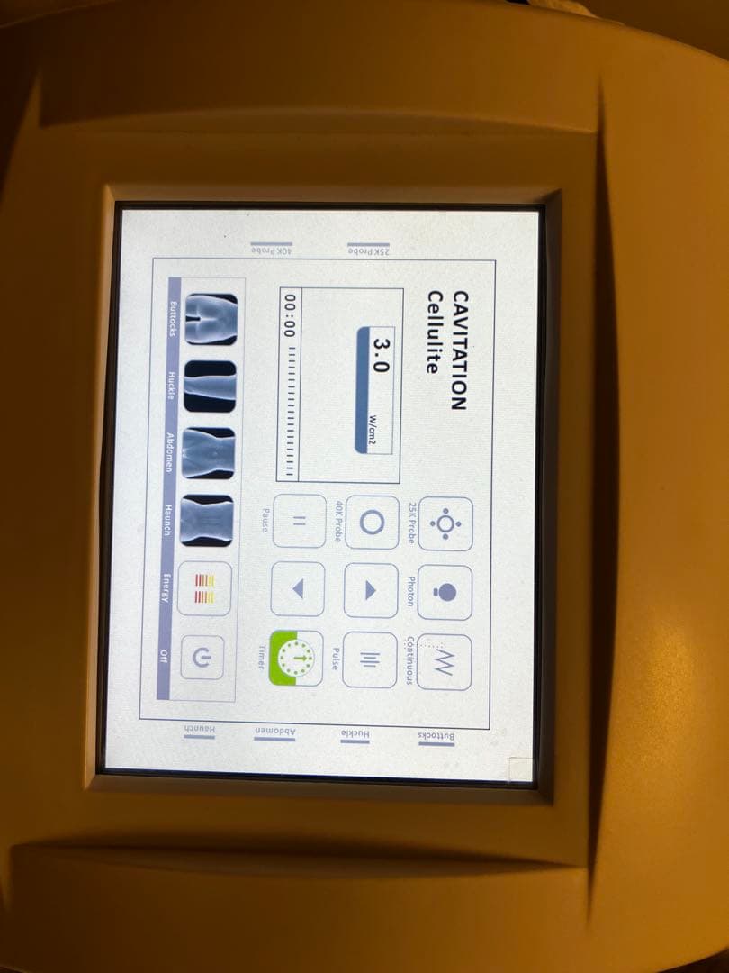 キャビスタープロ　業務用キャビテーション　ラジオ波　フェイス、ボディー二の腕に！