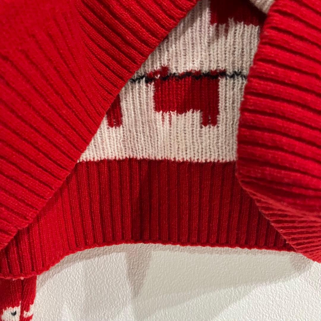 ヨーコ⭐︎Warm&Wonderful 羊ニット Wool100 XL