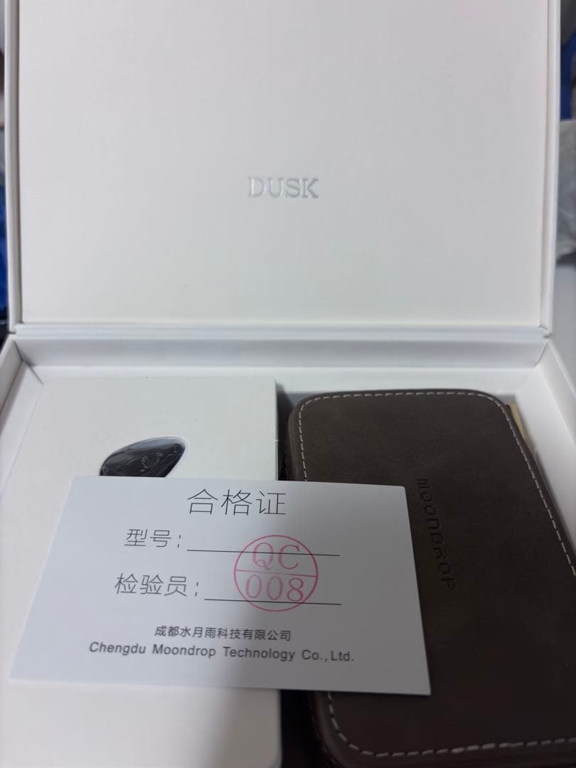 イヤホン MonnDrop DUSK +NICEHCK Luna4.4mm