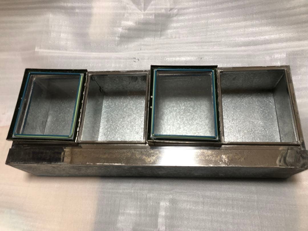 昭和レトロ　駄菓子屋　ブリキケース