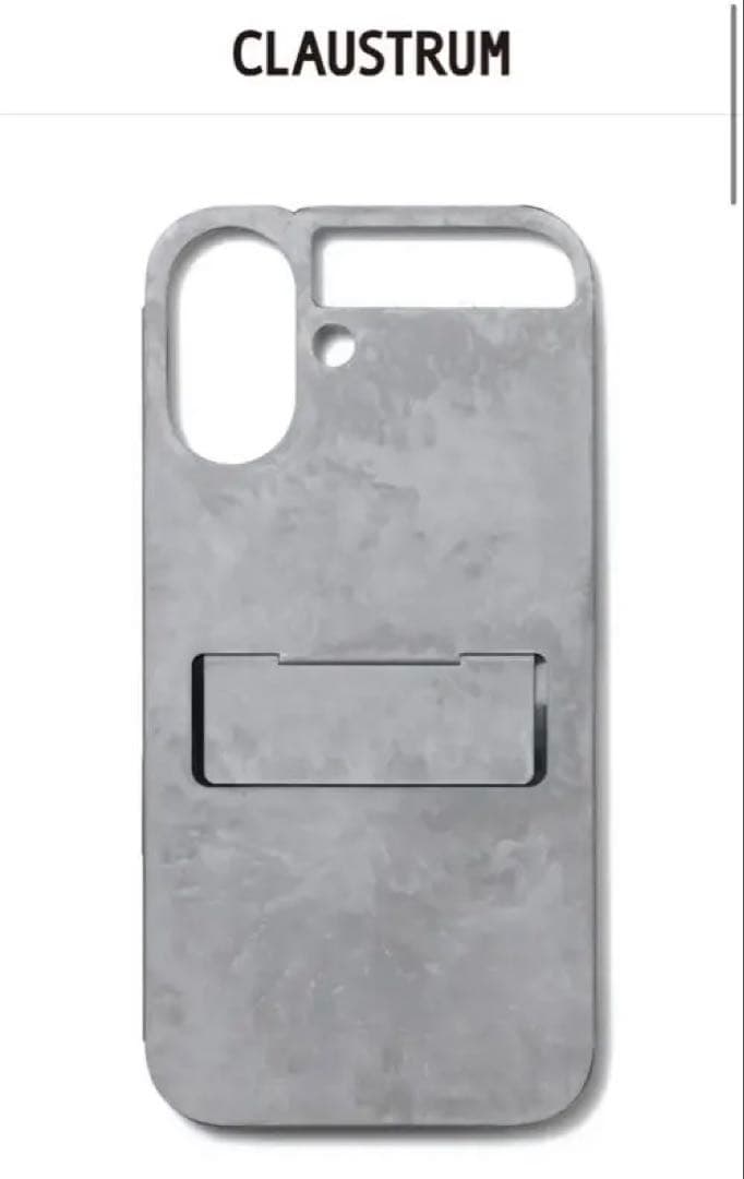 【美品】iPhone16plusケース CLAUSTRUM/クラウストルム
