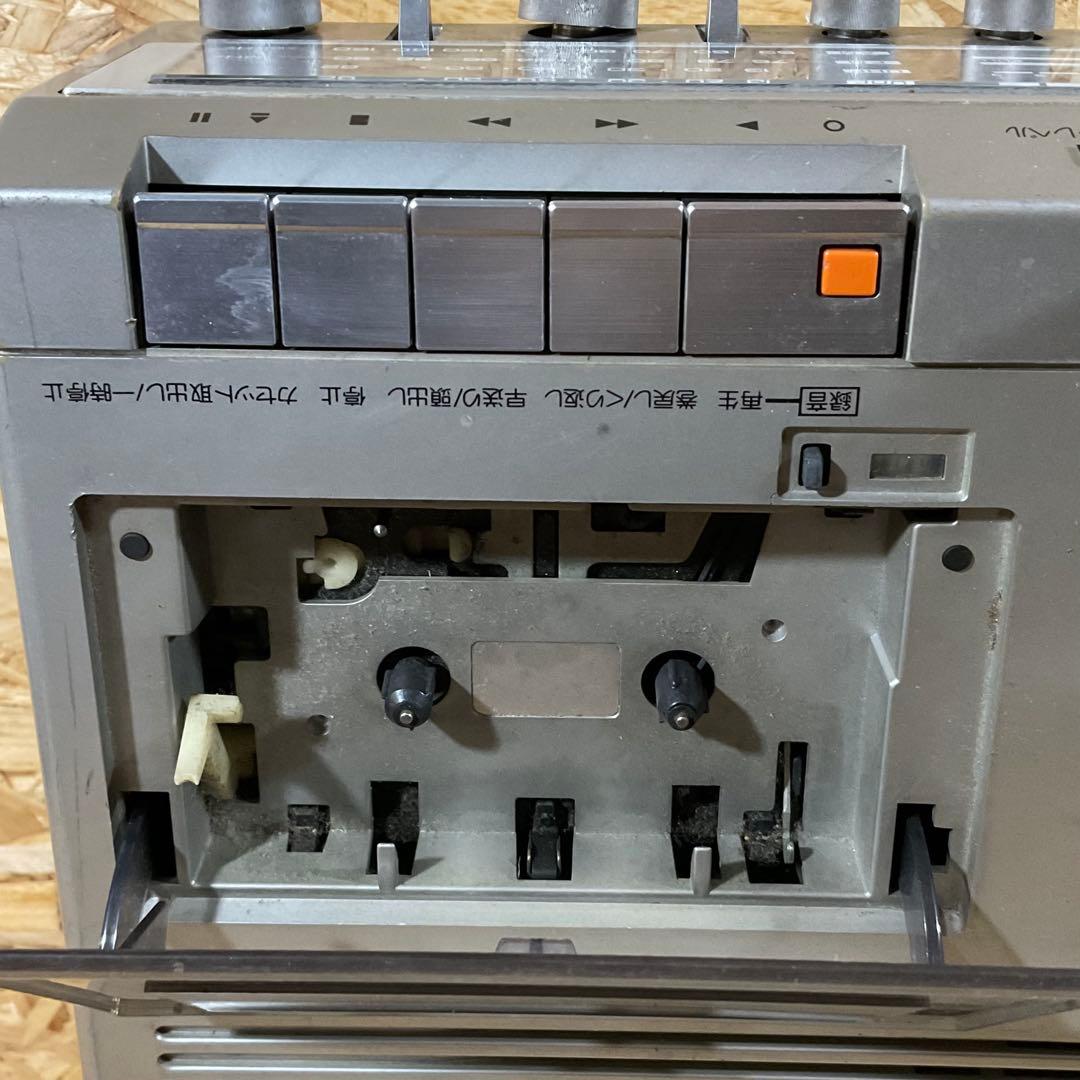 National TH6-X30 1980年製 ブラウン管TV付ラジカセ 動作品