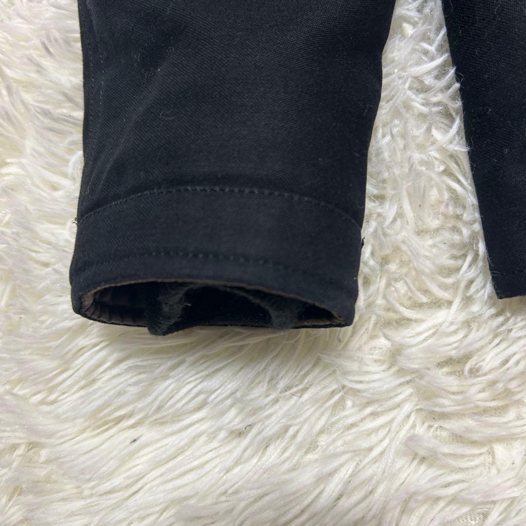 ラッドミュージシャン　モッズコート　N3-B ファー　ブラック　サイズ42