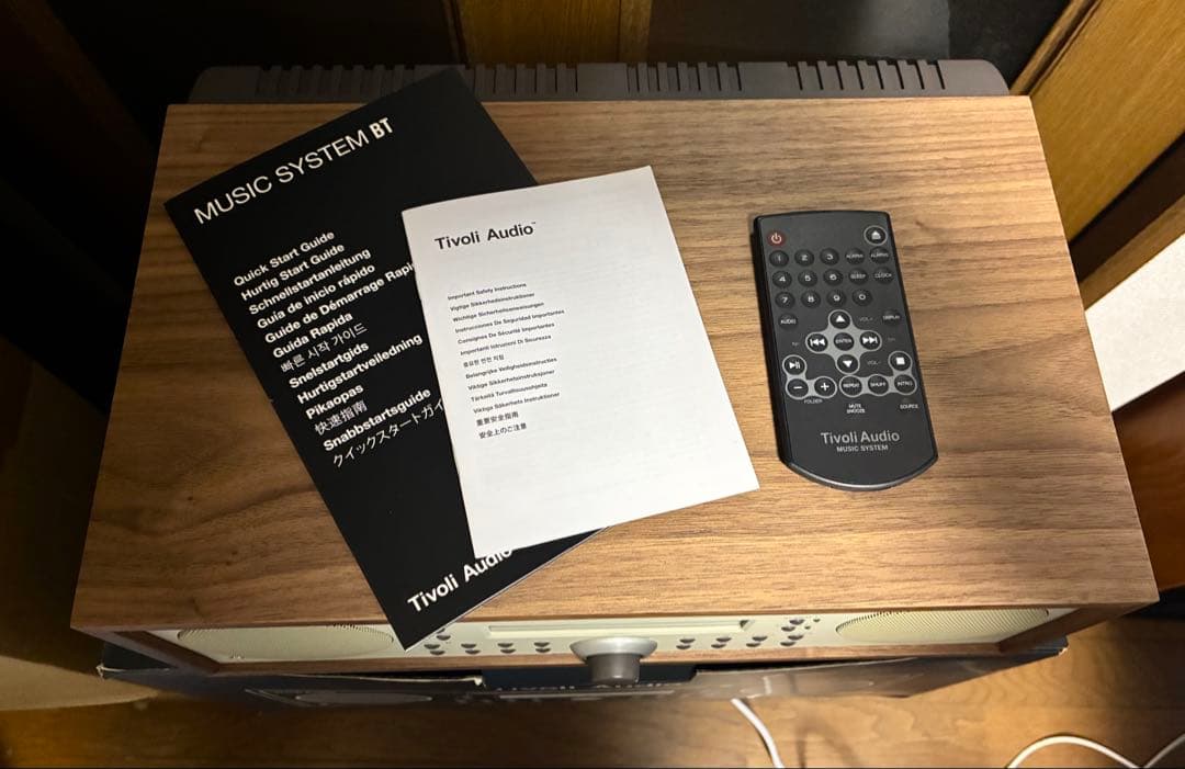 【ほぼ新品】Tivoli Audio MUSIC SYSTEM チボリ