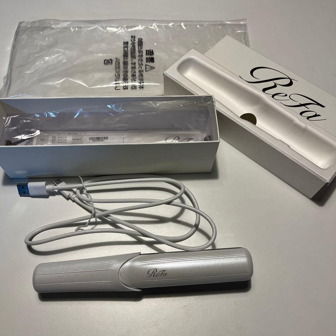 ReFa ビューテック ストレートヘアアイロン フィンガーアイロン ホワイト